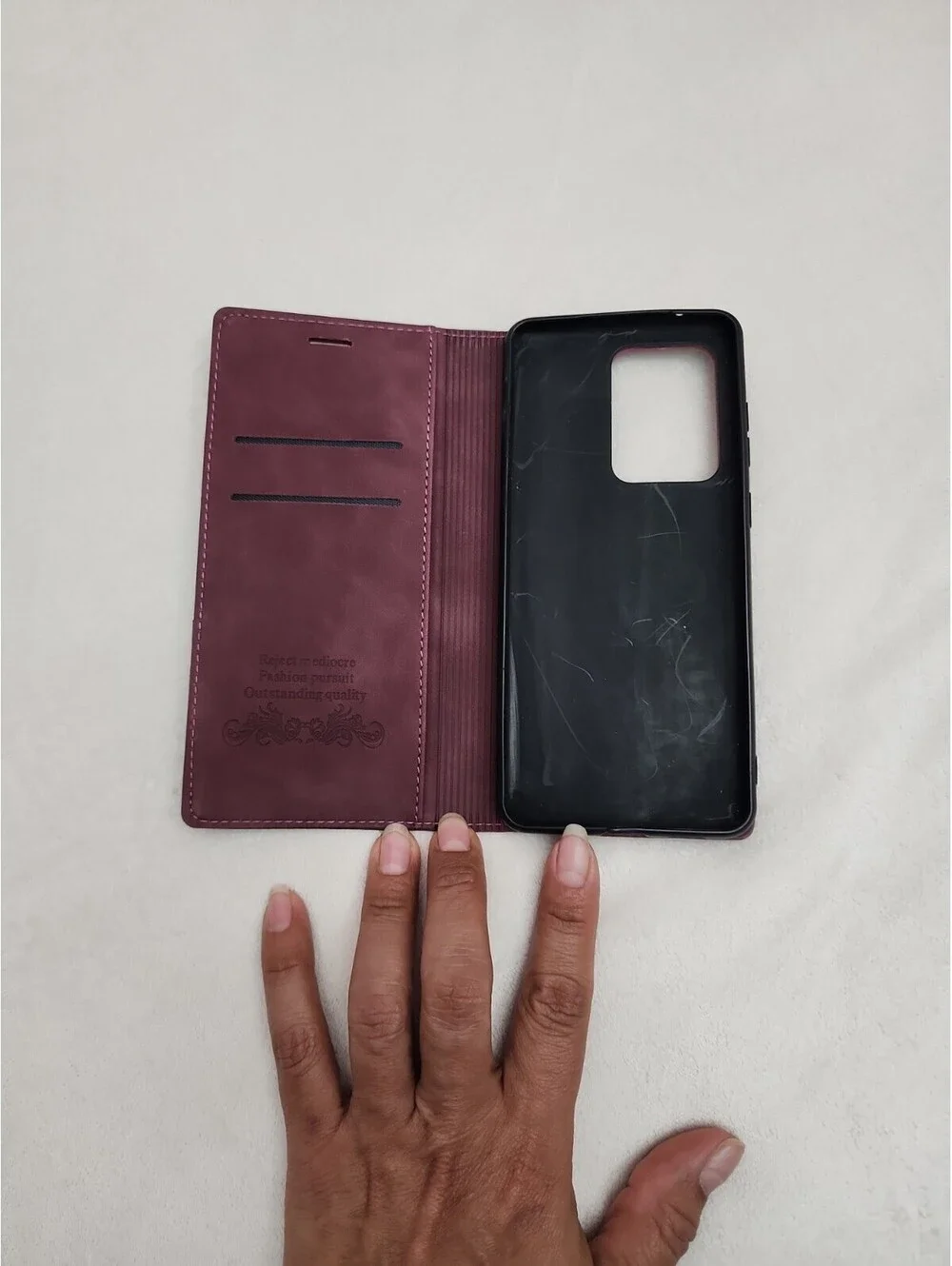 For Samsung Galaxy Note20 Ultra Magnetic Wallet Case Leather Flip Cover
